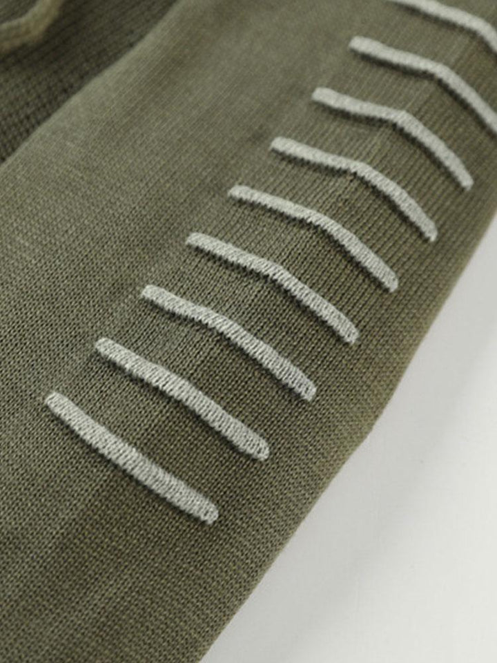 Ivo | Slim-fit trui met capuchon en raglanmouwen