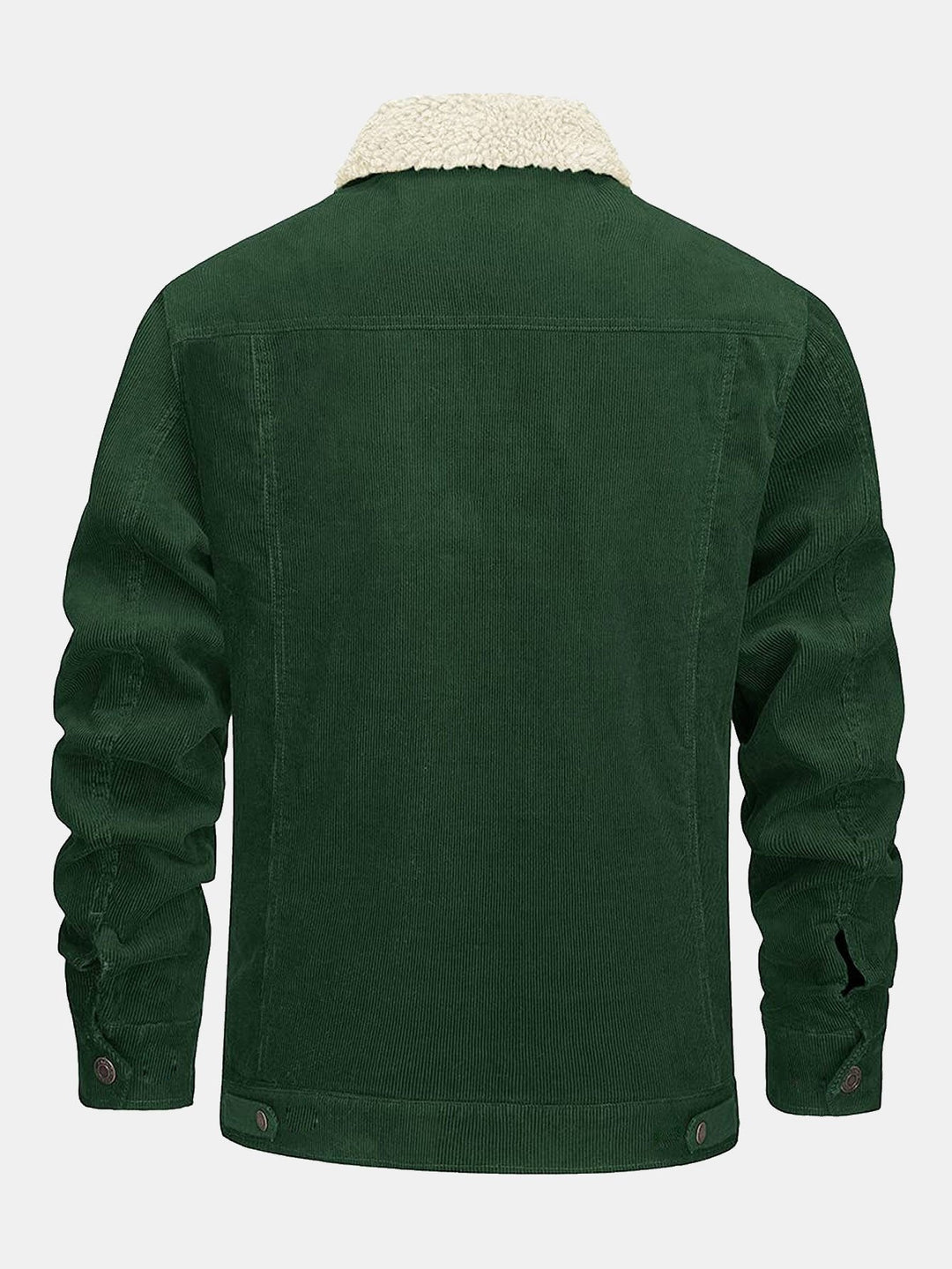 Bram | Corduroy jack met warme teddyvoering