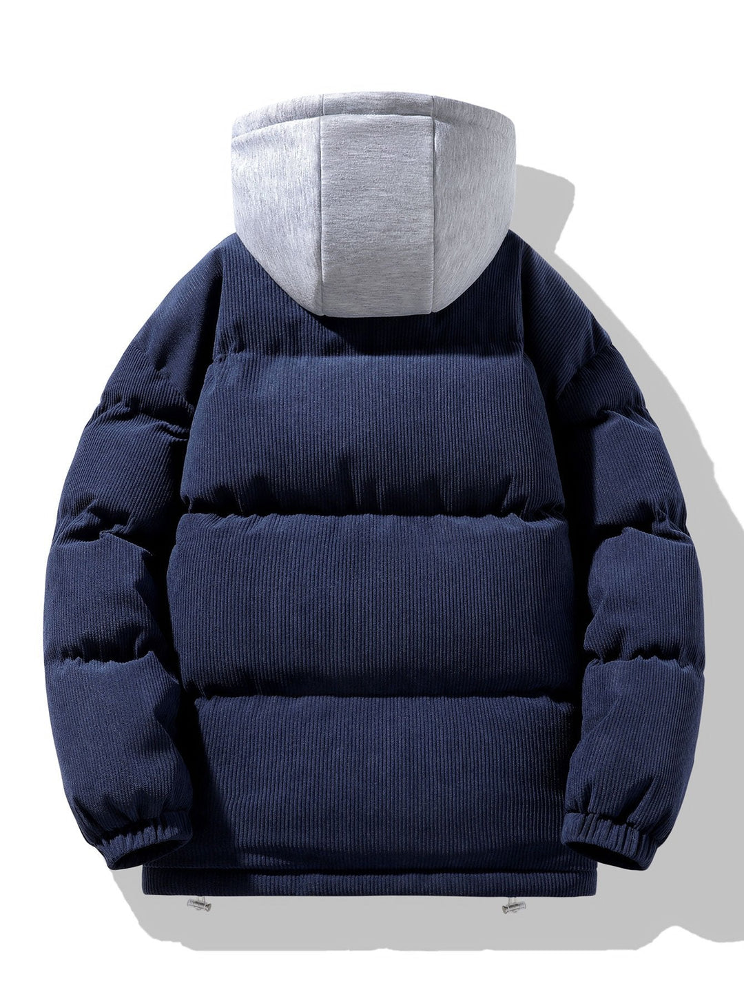 Lucas | 2-in-1 puffer jas met corduroy capuchon