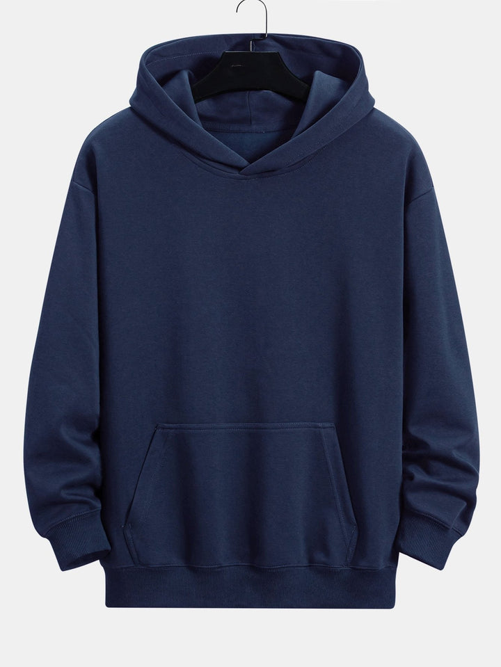 Benno | Basic hoodie met relaxte pasvorm