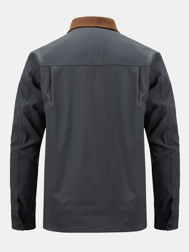 Danny | Jack met corduroy kraag en rits