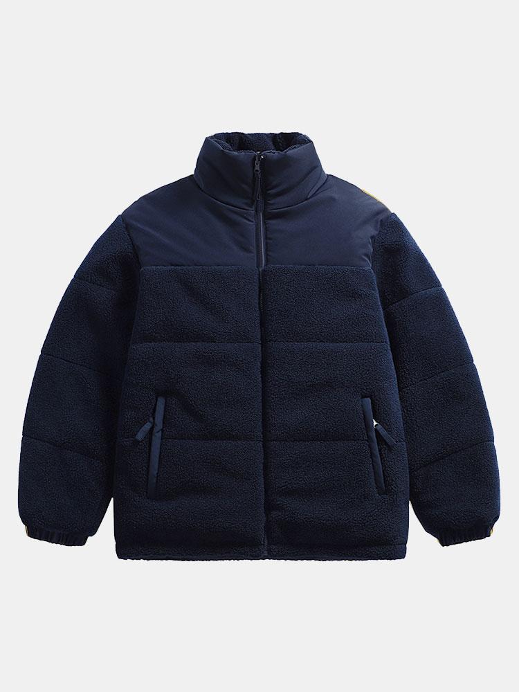 Ruben | Omkeerbare teddy puffer jas