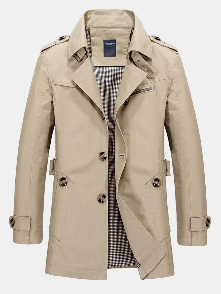 Daniël | Verlengde chino coat