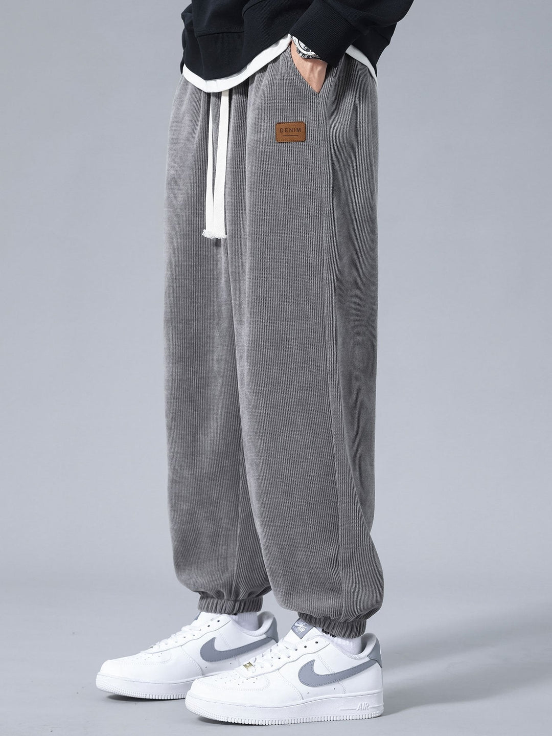 Cas | Corduroy Joggingbroek Dagelijks Comfort