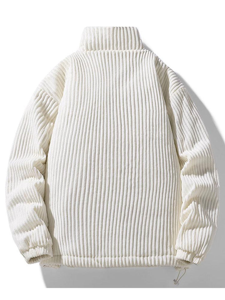 Rutger | Gewatteerde corduroy jas