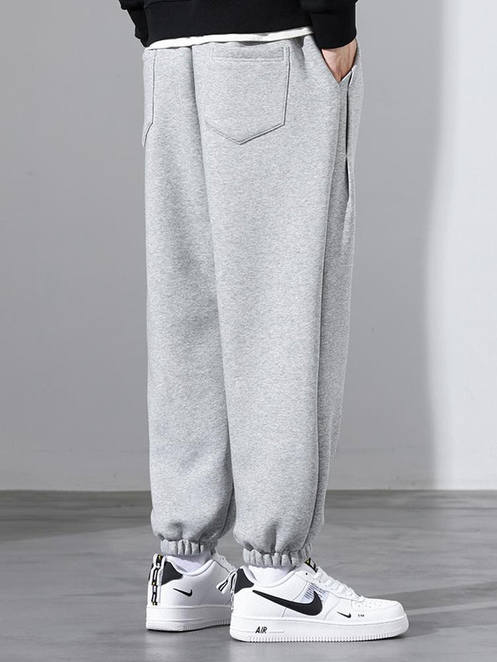 Xavier | Katoenen Joggingbroek met Trekkoord