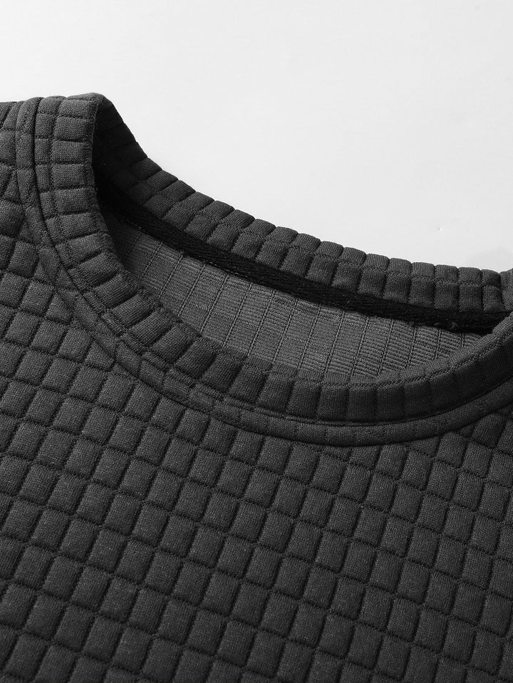 Sem | 2-in-1 sweater met wafelstructuur