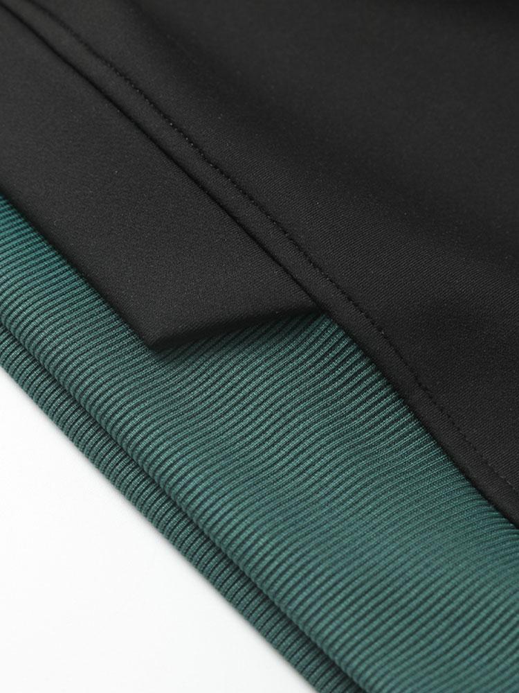Levi | Sweater met patchworkdetails en kleurvlakken