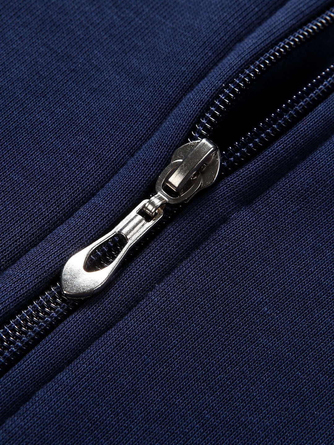 Zeno | Hoodie met pluchevoering, ritssluiting en relaxte pasvorm