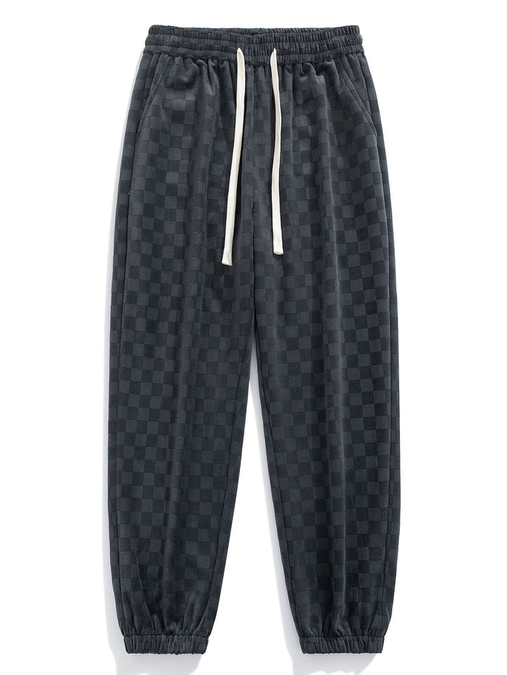 Oscar | Joggingbroek met Ruitpatroon