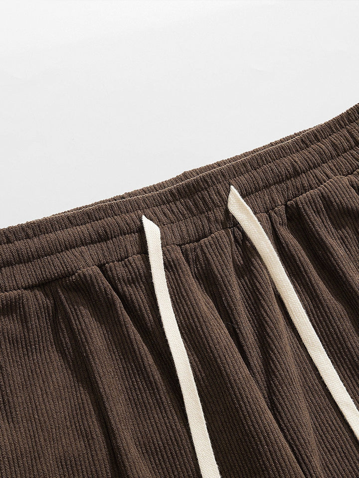 Bram | Corduroy Cargo Broek Loose Fit