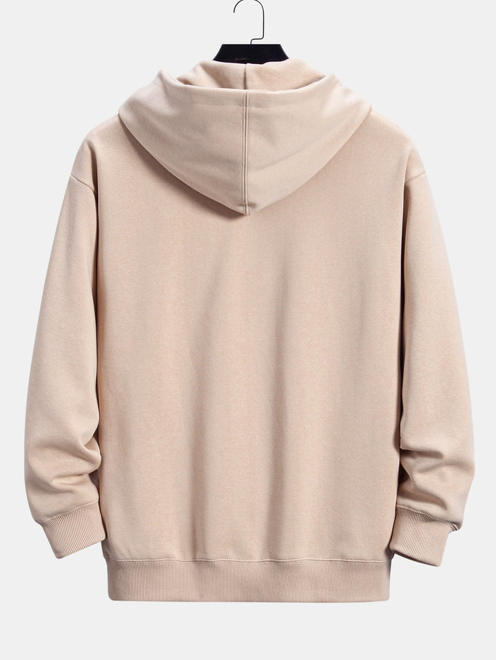 Benno | Basic hoodie met relaxte pasvorm