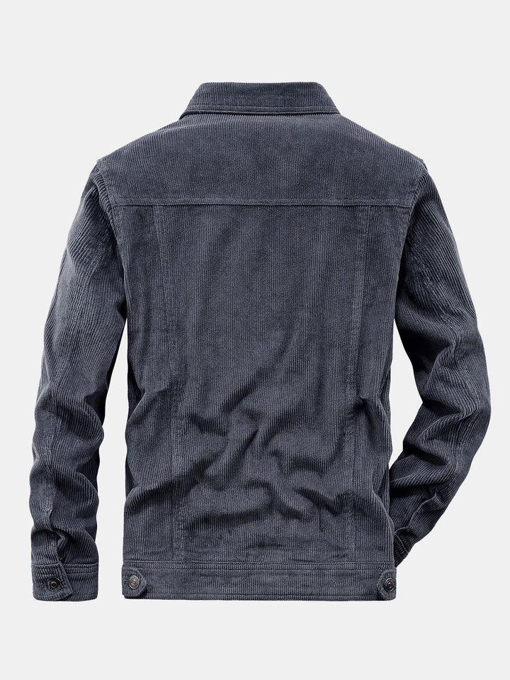 Lars | Corduroy jack van 100% katoen