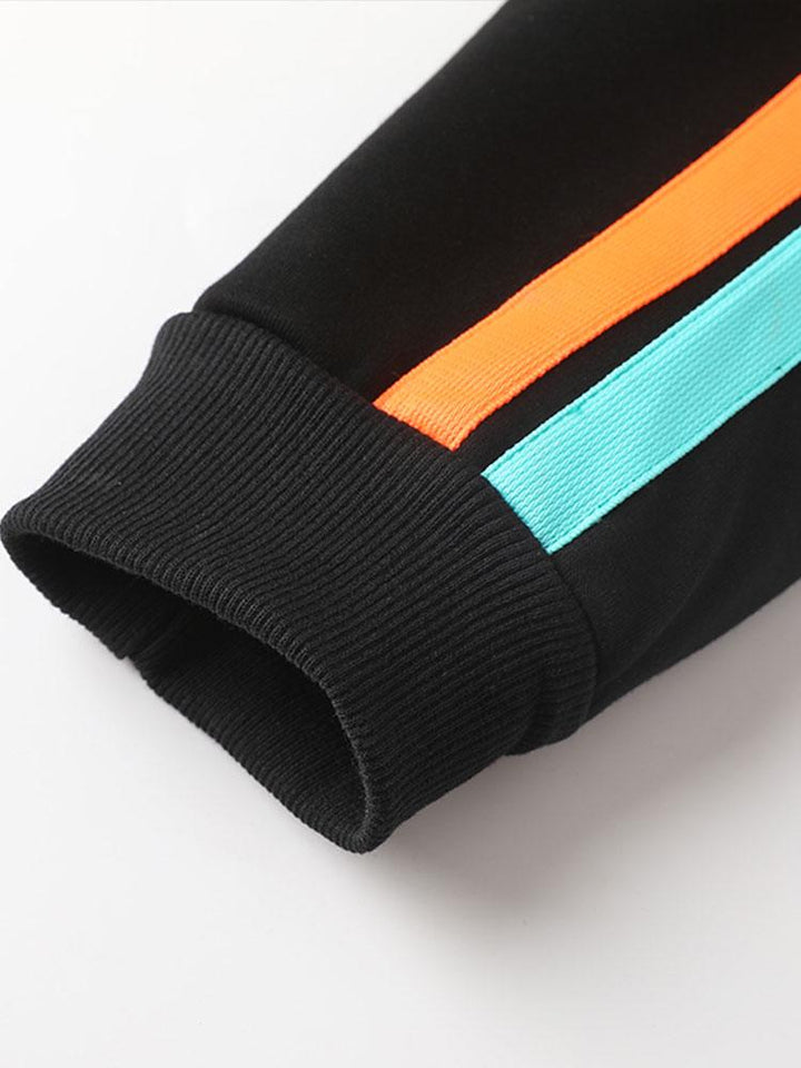 Benjamin | Sweater met contrastbanden en ronde hals