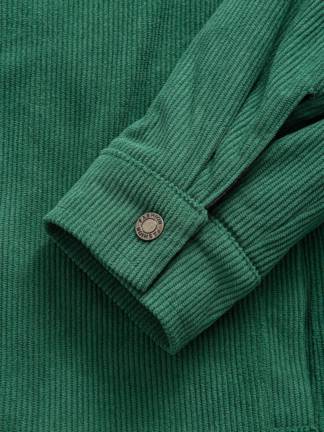 Marco | Gewatteerde corduroy jas met capuchon