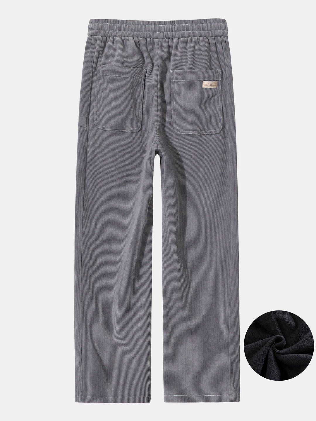 Joris | Corduroy Broek met Fleece Voering