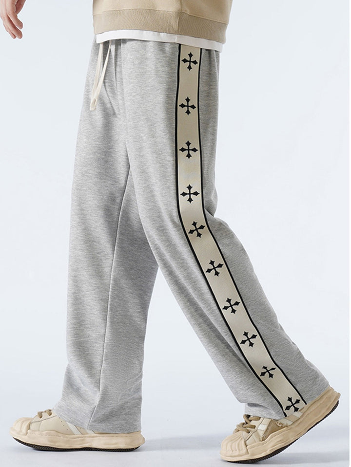 Rens | Pantalon Relax Fit met Zijstreep