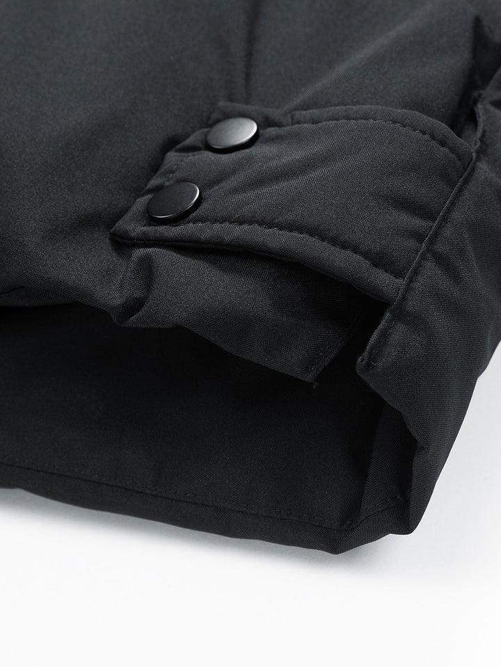 Erik | Verlengde puffer jas met capuchon