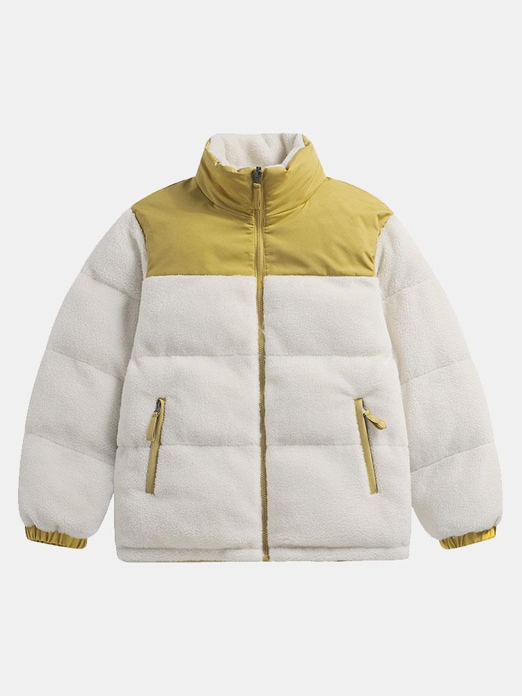 Ruben | Omkeerbare teddy puffer jas