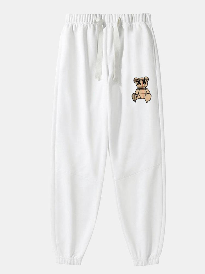 Klaas | Joggingbroek met Beer Print