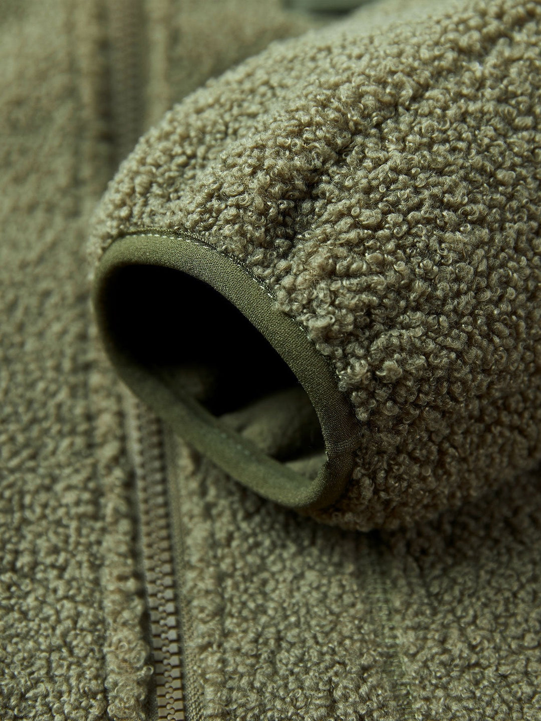 Teun | Teddyfleece jas met rits