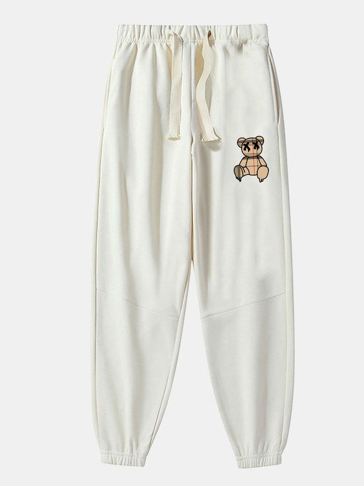 Klaas | Joggingbroek met Beer Print