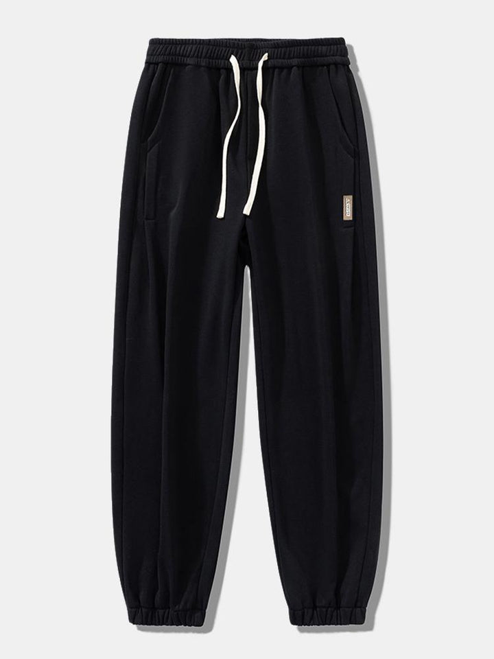 Xavier | Katoenen Joggingbroek met Trekkoord