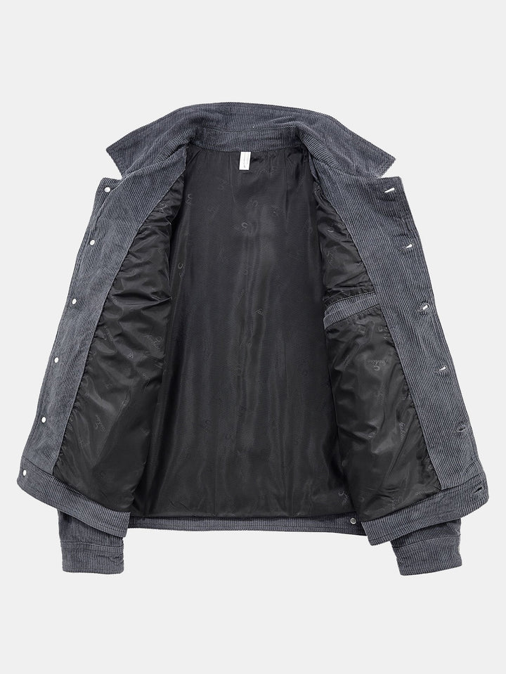 Lars | Corduroy jack van 100% katoen