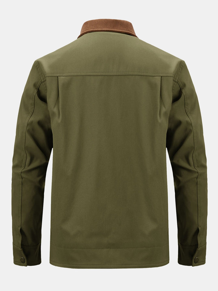Danny | Jack met corduroy kraag en rits