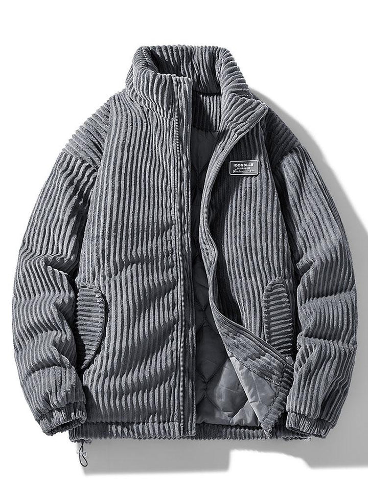 Rutger | Gewatteerde corduroy jas