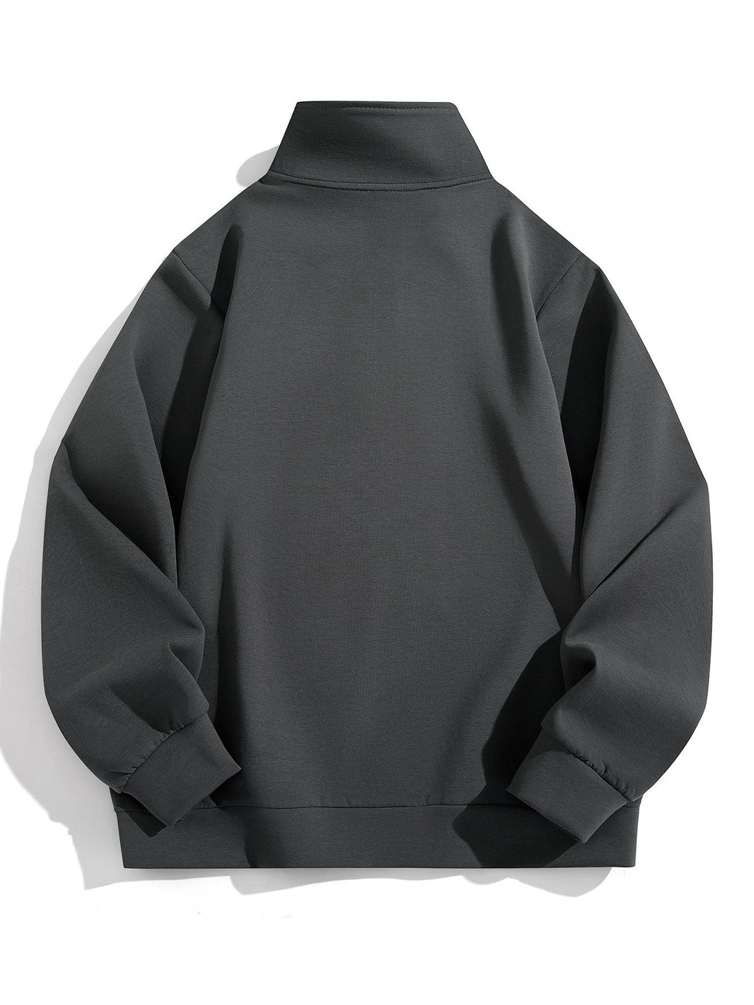 Colin | Sweater met hoge kraag en korte rits