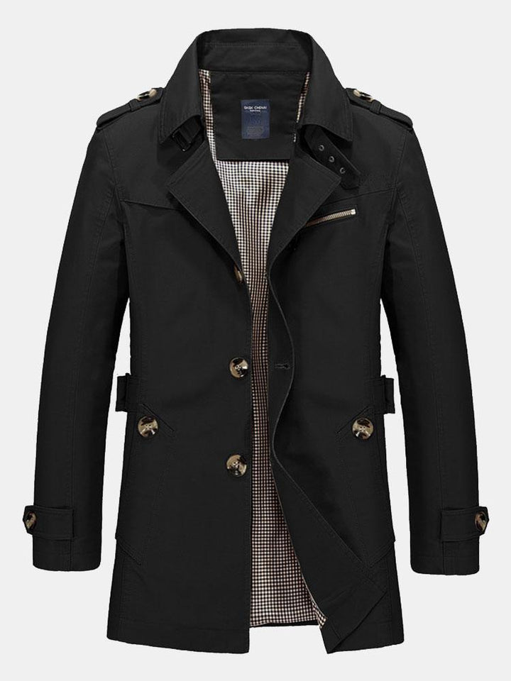 Daniël | Verlengde chino coat
