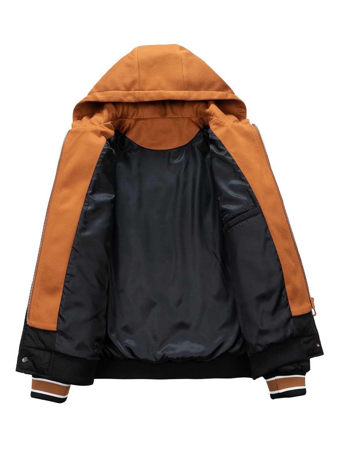 Kees | 2-in-1 gewatteerd baseball jack met capuchon