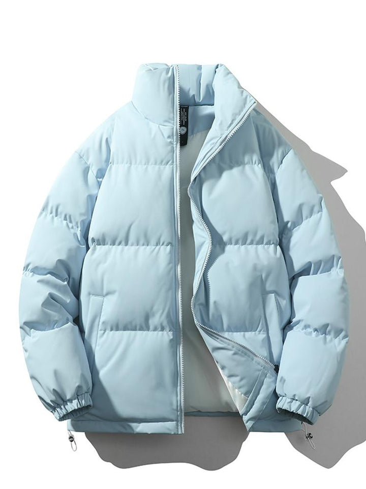 Kevin | Puffer jas met coltrechterkraag