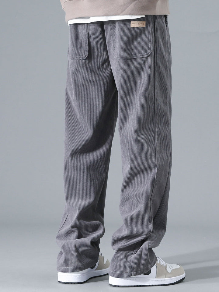 Stef | Rechte Corduroy Broek