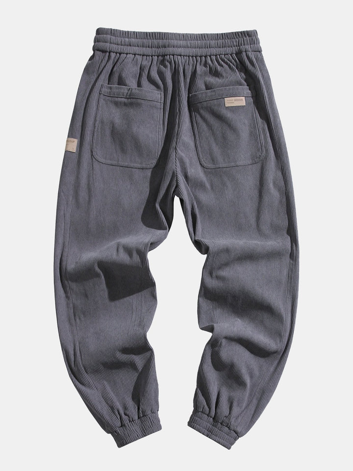 Max | Corduroy Joggingbroek met Trekkoord