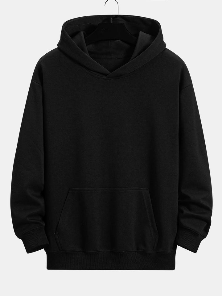 Benno | Basic hoodie met relaxte pasvorm