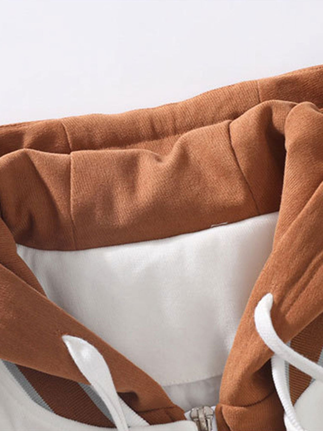 Klaas | Baseball jack met capuchon en knoopsluiting
