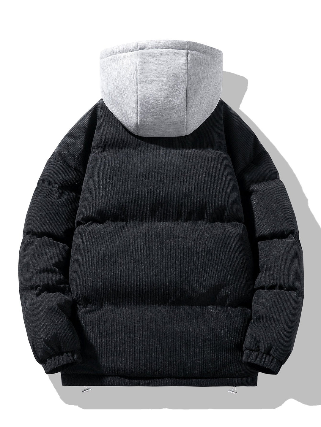 Lucas | 2-in-1 puffer jas met corduroy capuchon