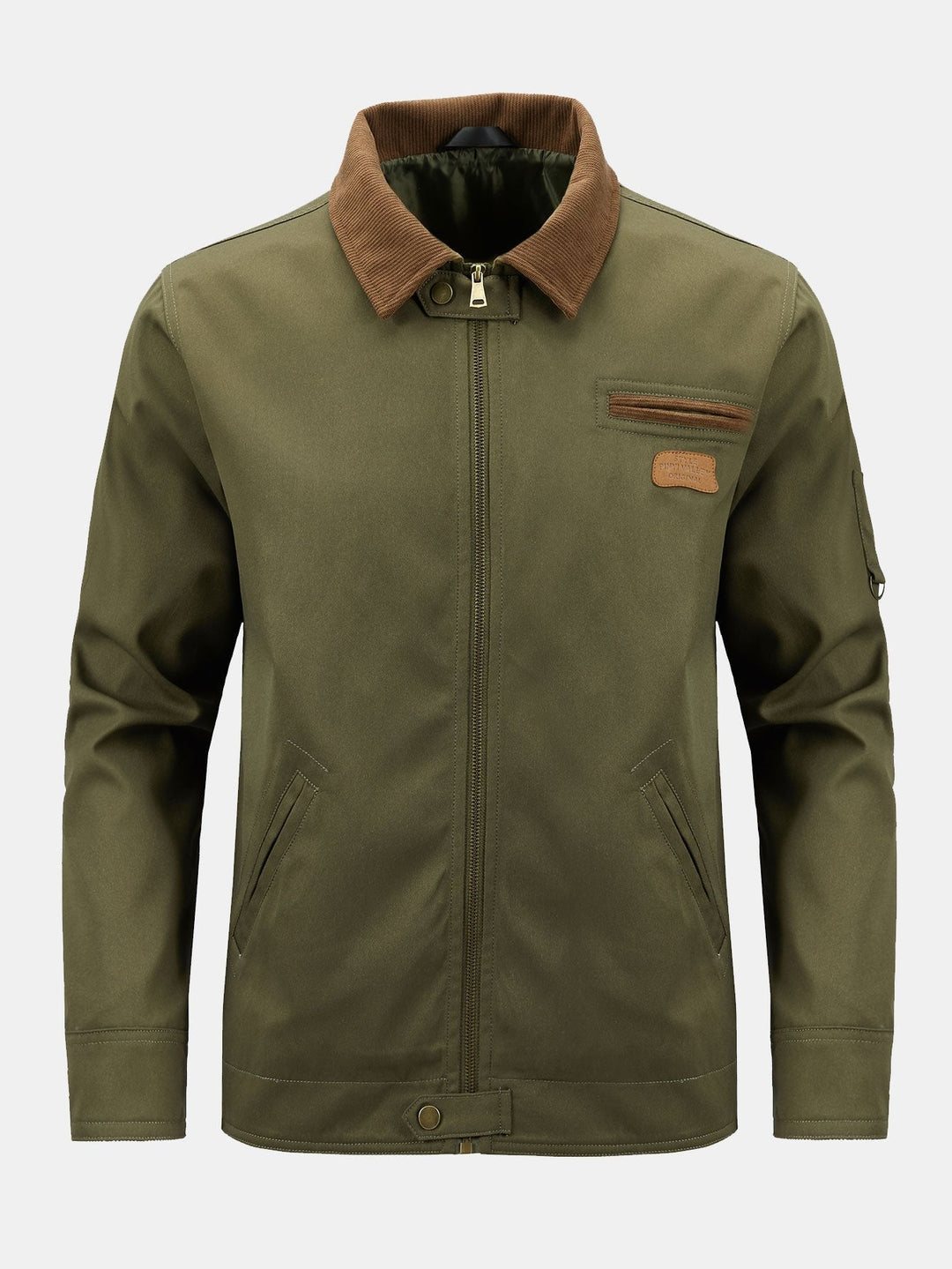 Danny | Jack met corduroy kraag en rits