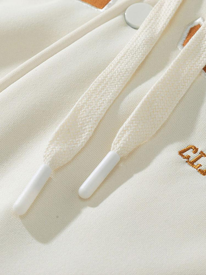 Diederik | Corduroy baseball jack met capuchon