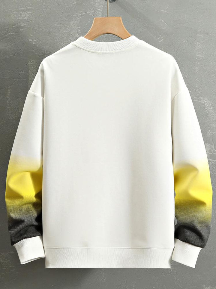 Jonathan | Sweater met kleurverloop en relaxte pasvorm