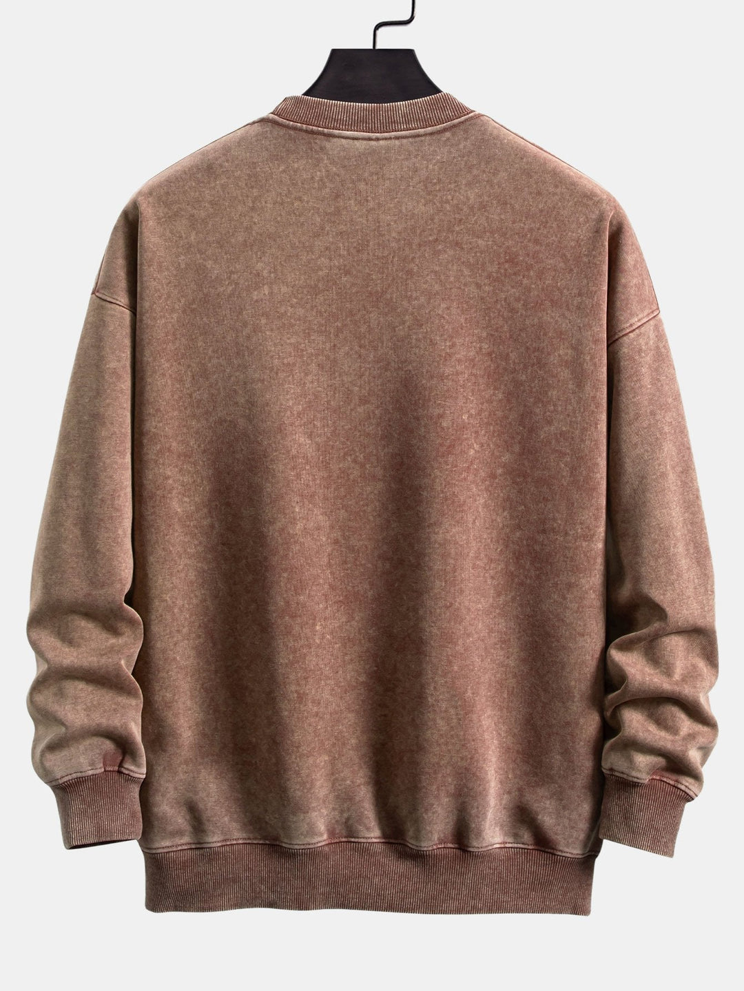 Daniël | Sweater met verwassen vintage-look en relaxte pasvorm