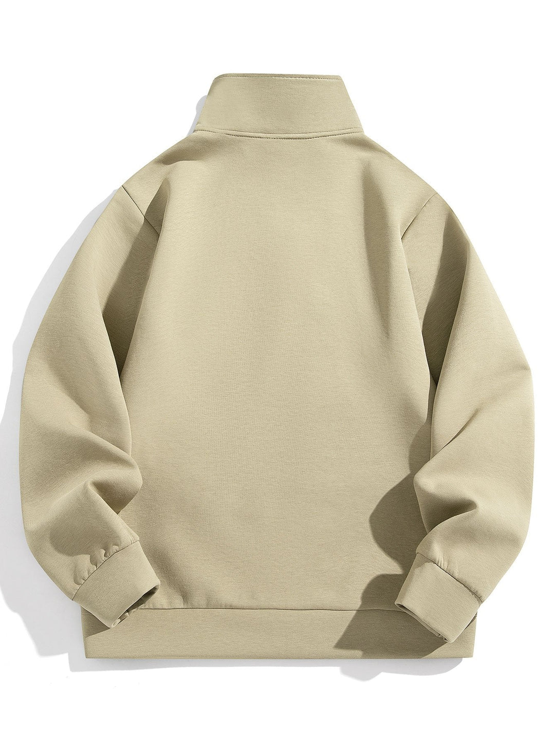 Colin | Sweater met hoge kraag en korte rits
