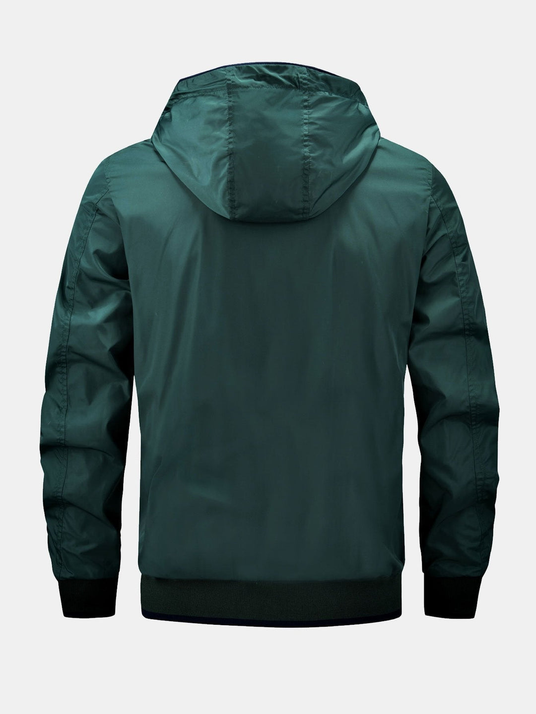 Luuk | Jack met afneembare capuchon in contrasterende kleur