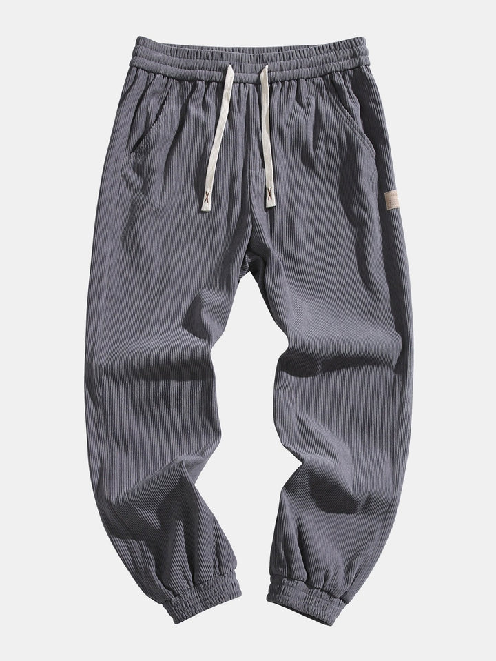 Max | Corduroy Joggingbroek met Trekkoord