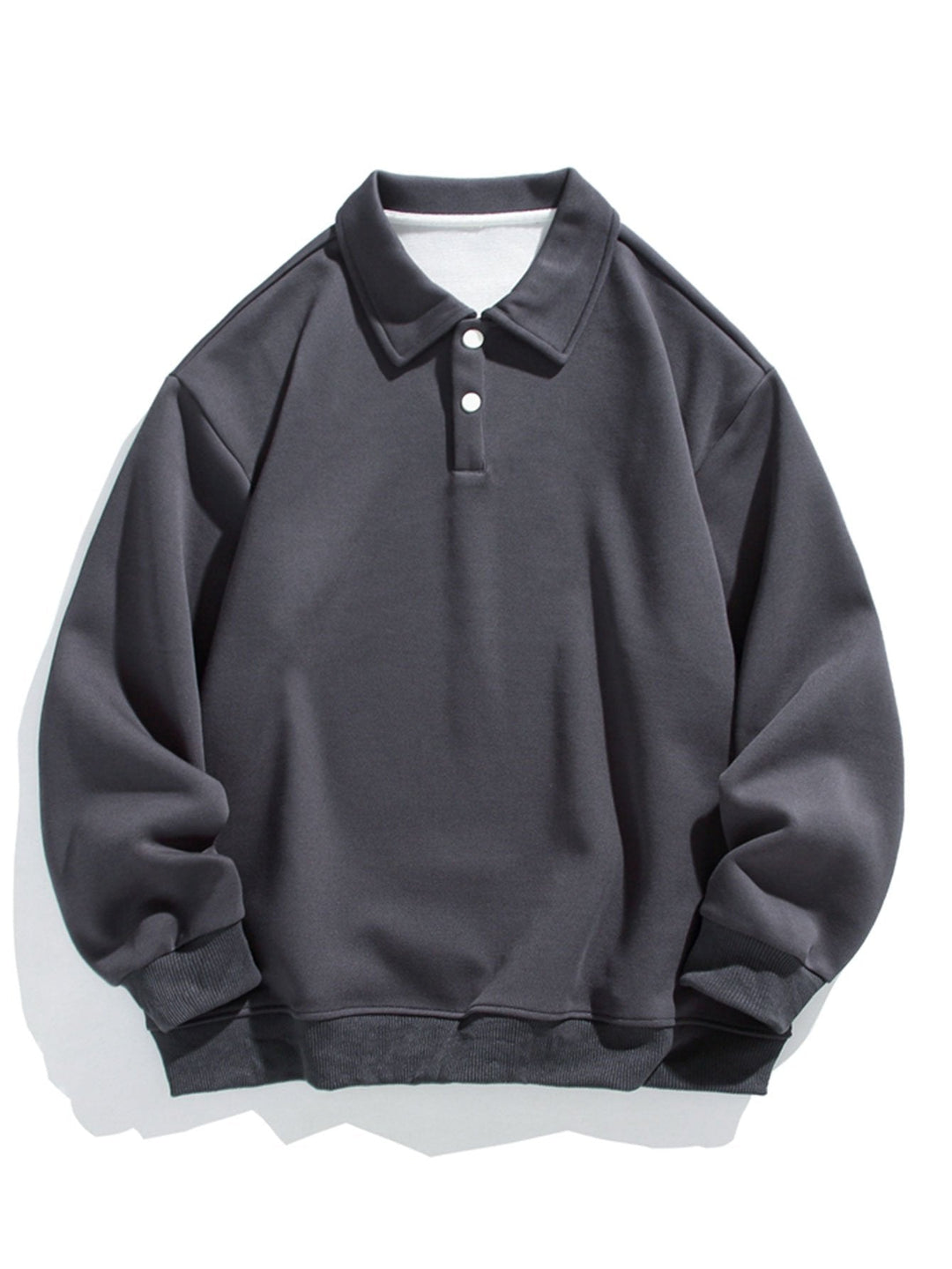 Kees | Basic polosweater met relaxte pasvorm