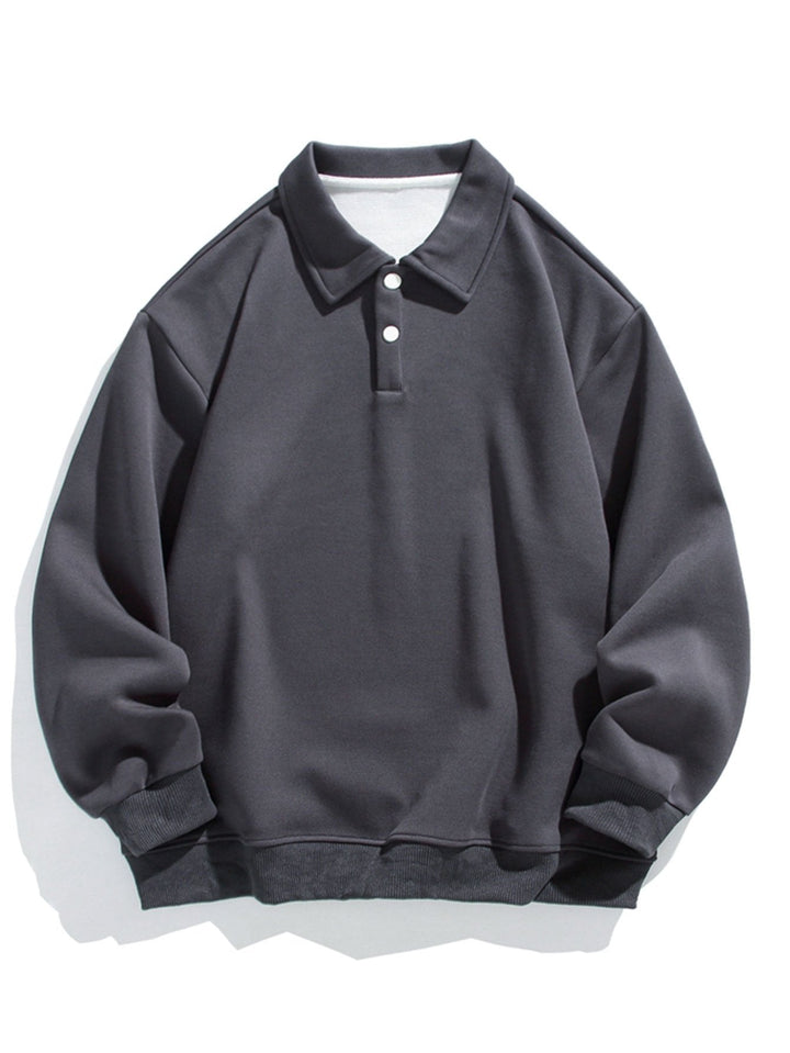 Kees | Basic polosweater met relaxte pasvorm