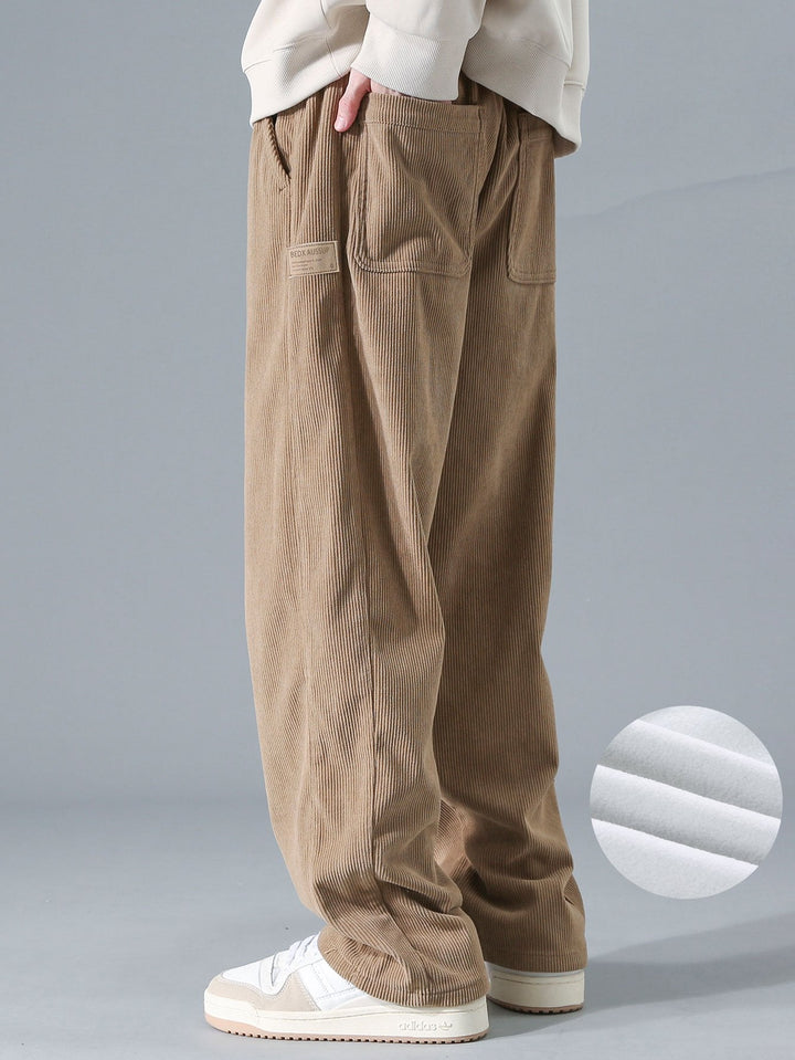 Joris | Corduroy Broek met Fleece Voering