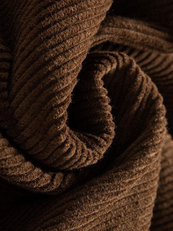 Julian | Katoenen corduroy jack met teddyvoering